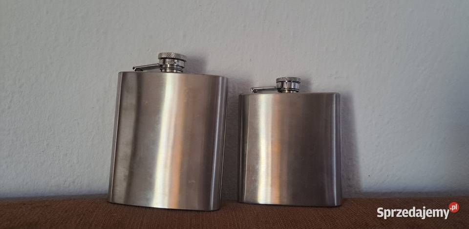 metalowa piersiówka dwie sztuki Warszawa