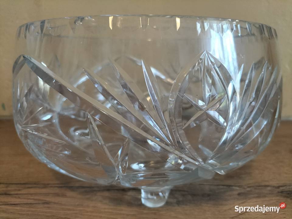 PIĘKNY ORGINAŁ ZABYTKOWA MISA Bohemia Wrocław