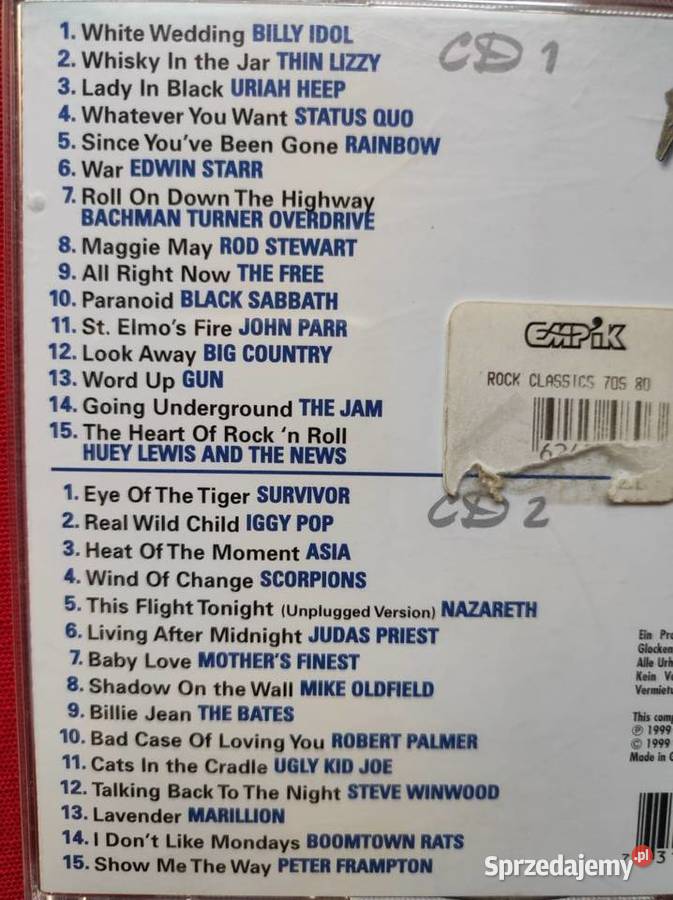 Various The Alltime Greatest Rock Classics Of Kielce