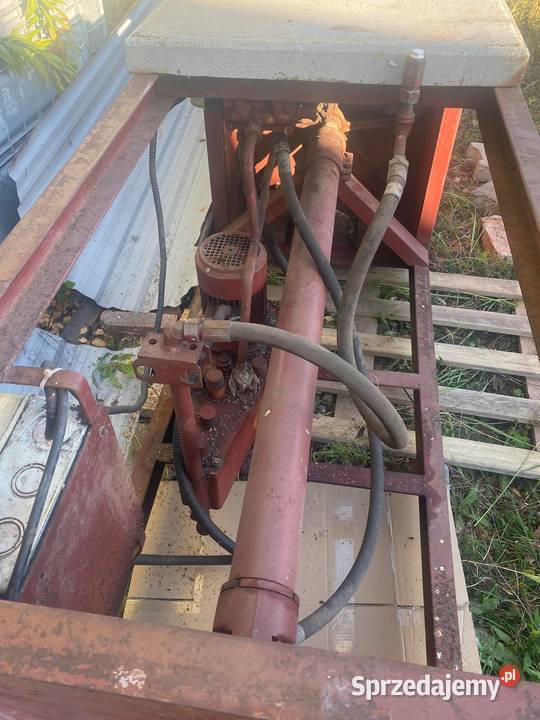 Belownica 5 ton nacisku zgniatarka prasa Biznes i Przemysł Trzebinia