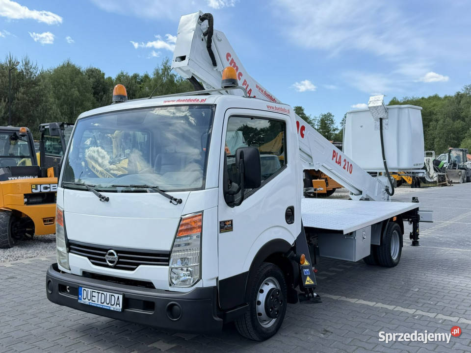 Nissan Cabstar Podnośnik Koszowy 21m CMC PLA 210 Widełki