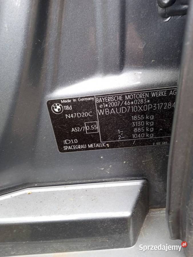 BMW e87 118d 143 n47d20c