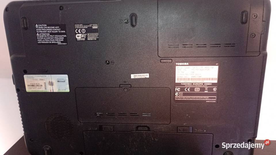 Laptop Toshiba matowa Grodków