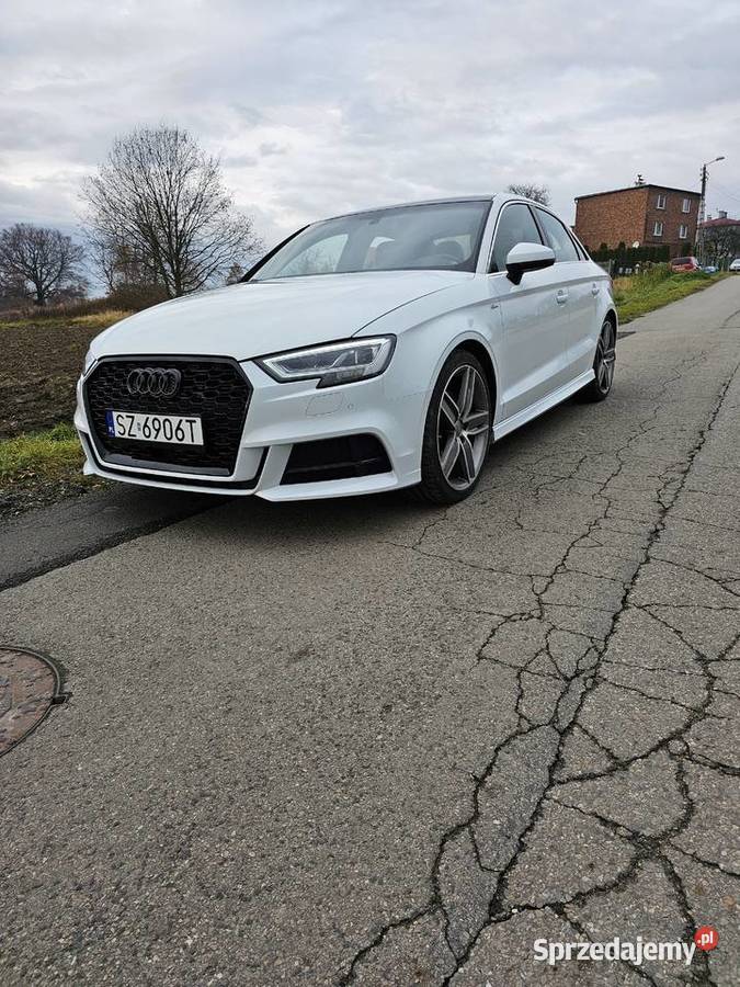 Audi a3 8v sedan 20tfsi 190 SLine skóry Zabrze sprzedam