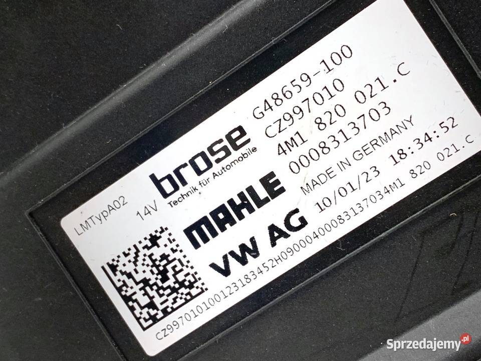 DMUCHAWA NAWIEWU AUDI A7 C8 4M1820021C