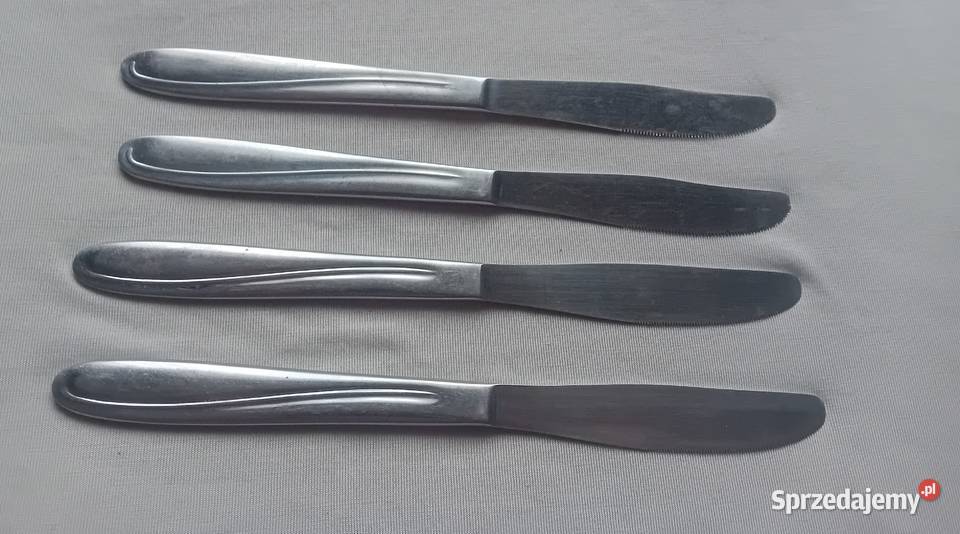 Zestaw 4 nozy stołowych Gerlach Stal nierdzewna wielkopolskie Koźminek