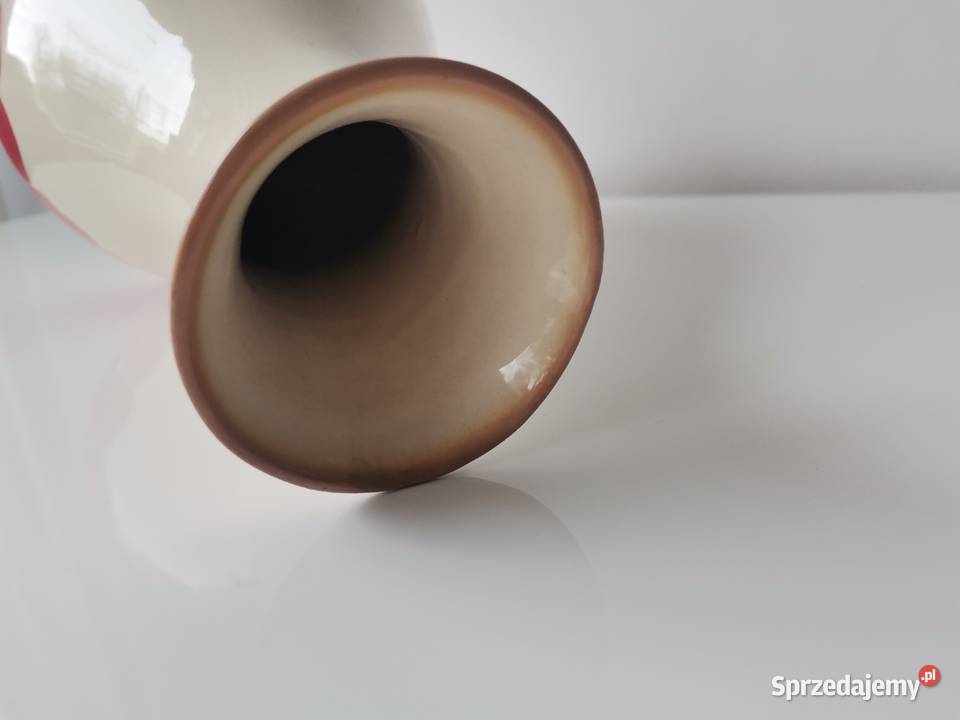 Stary duży wazon w kwiaty porcelit Chodzież Katowice