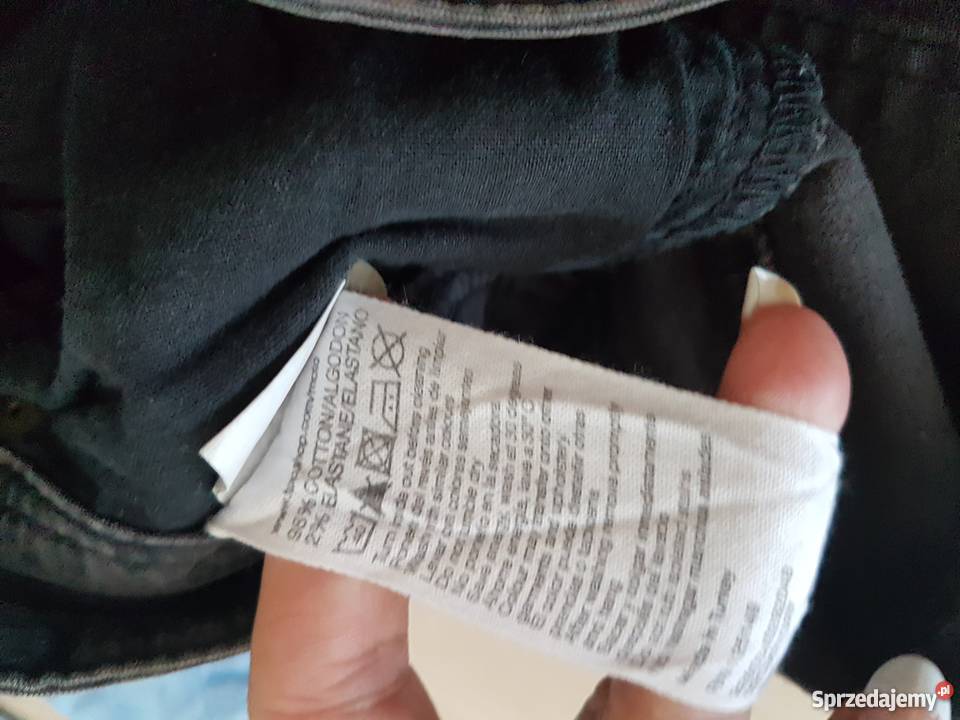 Spodnie rurki skinny lycra topshop 38 l Dżins  Spodnie mazowieckie