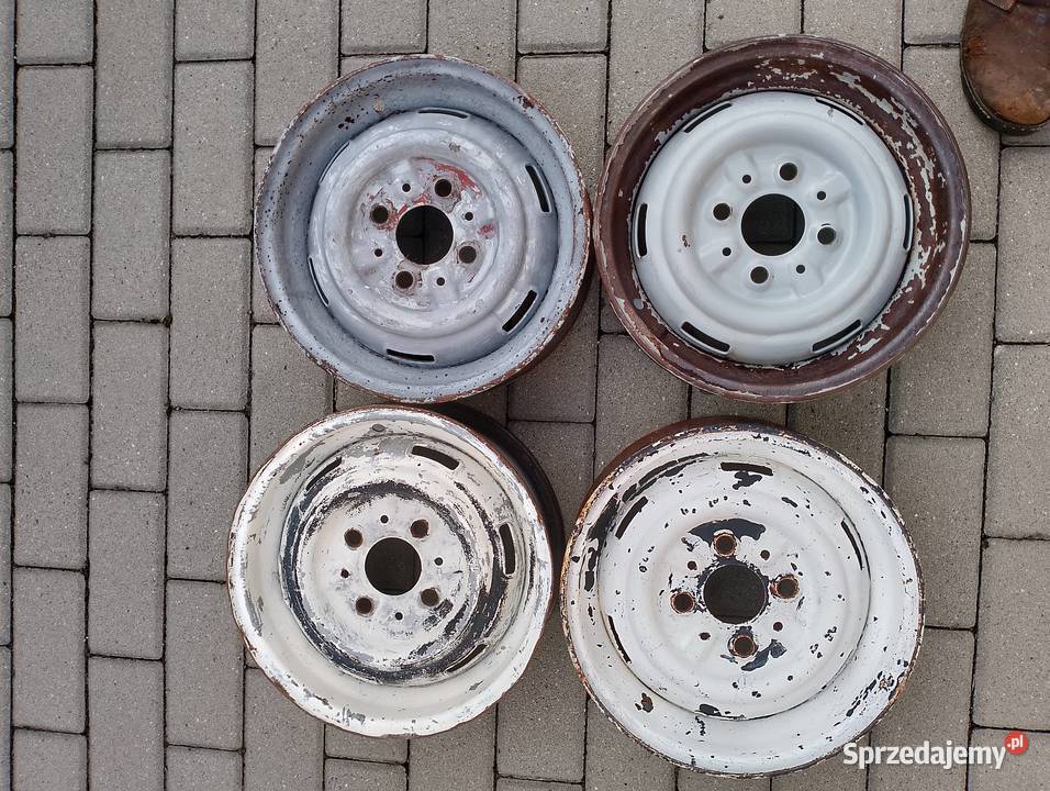 Komplet Felg Fiat 126p Bielsko-Biała sprzedam