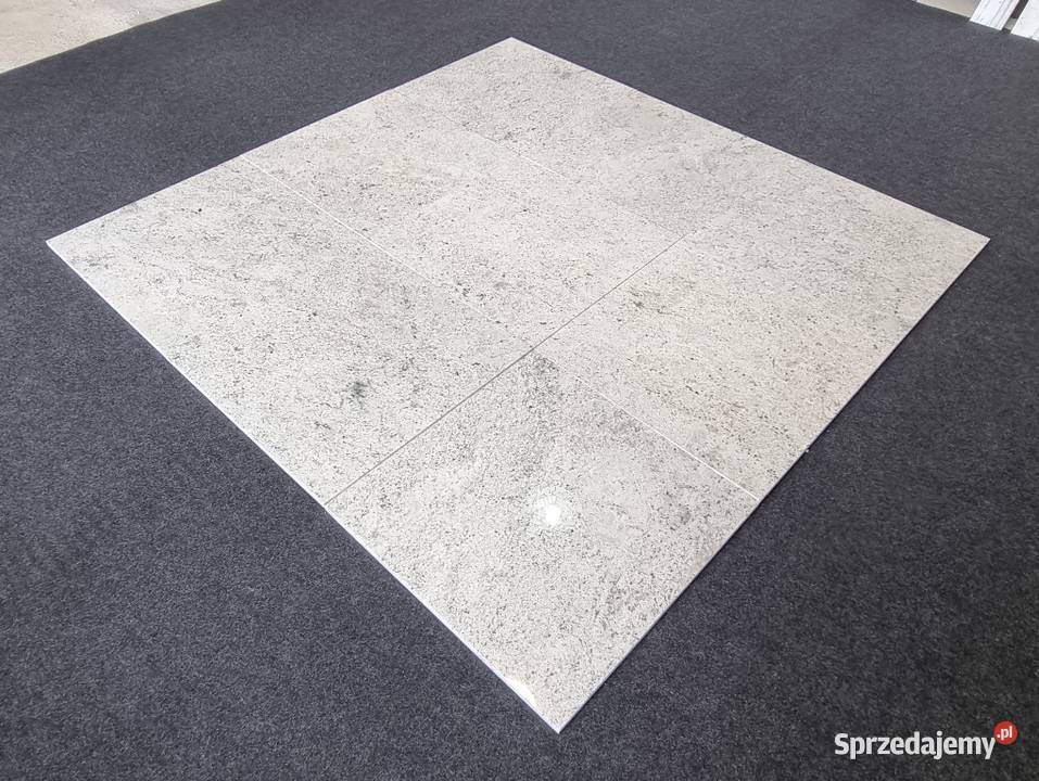 Płytki granitowe kamienne Arctic White Płytki podłogowe