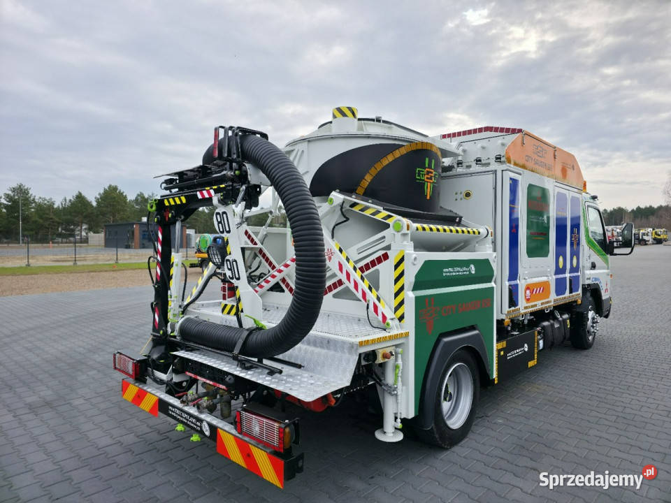 Mitsubishi CANTER odkurzacz koparka ssąca klimatyzacja Daleszyce