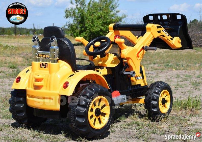 MOCNY TRAKTOR Z ŁYŻKĄ KINGDOM 12V DWIE kujawsko-pomorskie Toruń
