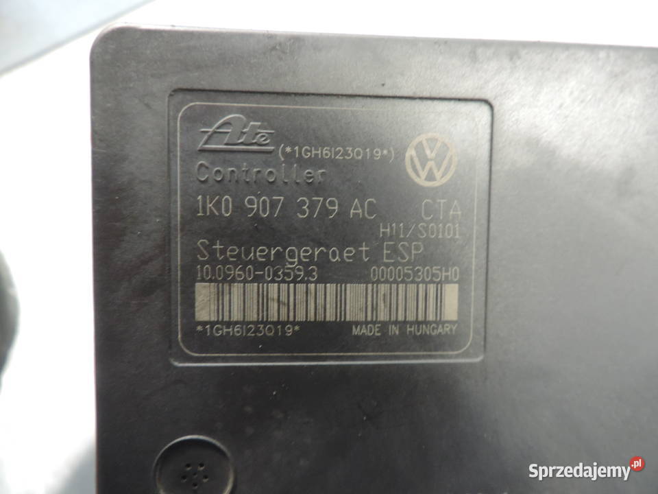 VW GOLF VI POMPA HAMULCOWA ABS 1K0907379AC Nowy Sącz