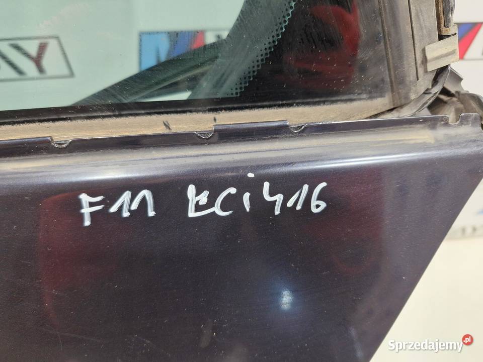 BMW 5 F11 DRZWI LEWE LEWY TYŁ KOMPLETNE 416 sprzedam