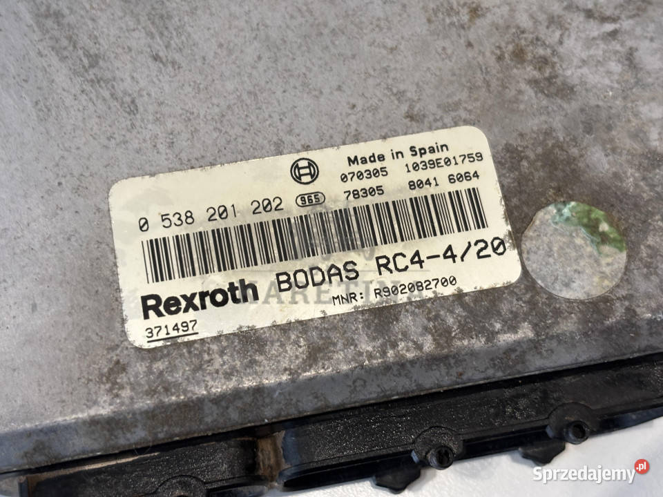 Ahlmann AZ150E REXROTH 0538201202 0 538 201 202 Jastrzębniki