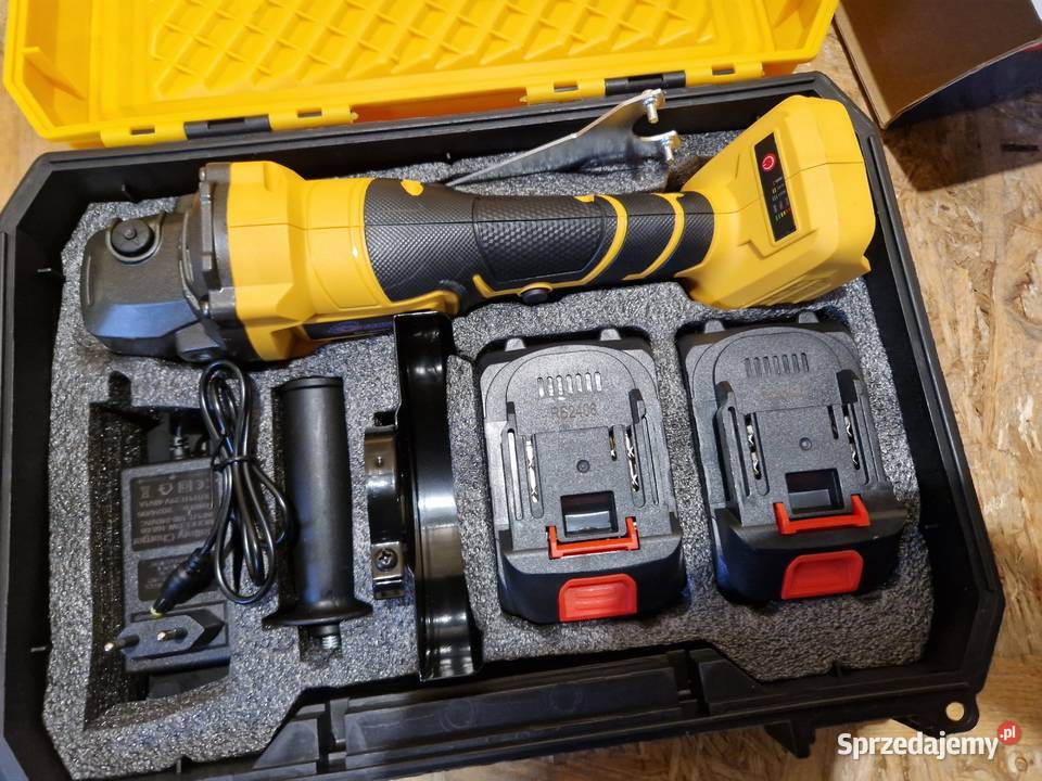 SZLIFIERKA KĄTOWA AKUMULATOROWA 48V40Ah Głogowa