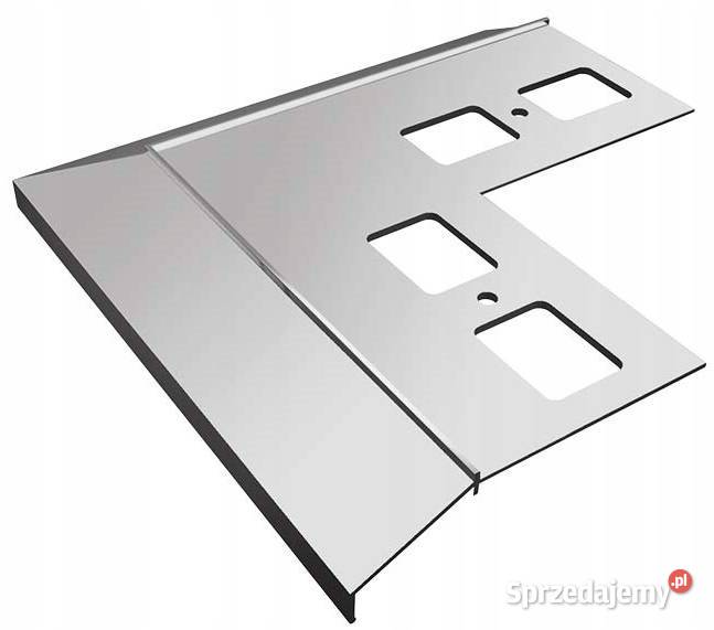 Profil okapowy na balkon i taras Renoplast K100 Warszawa