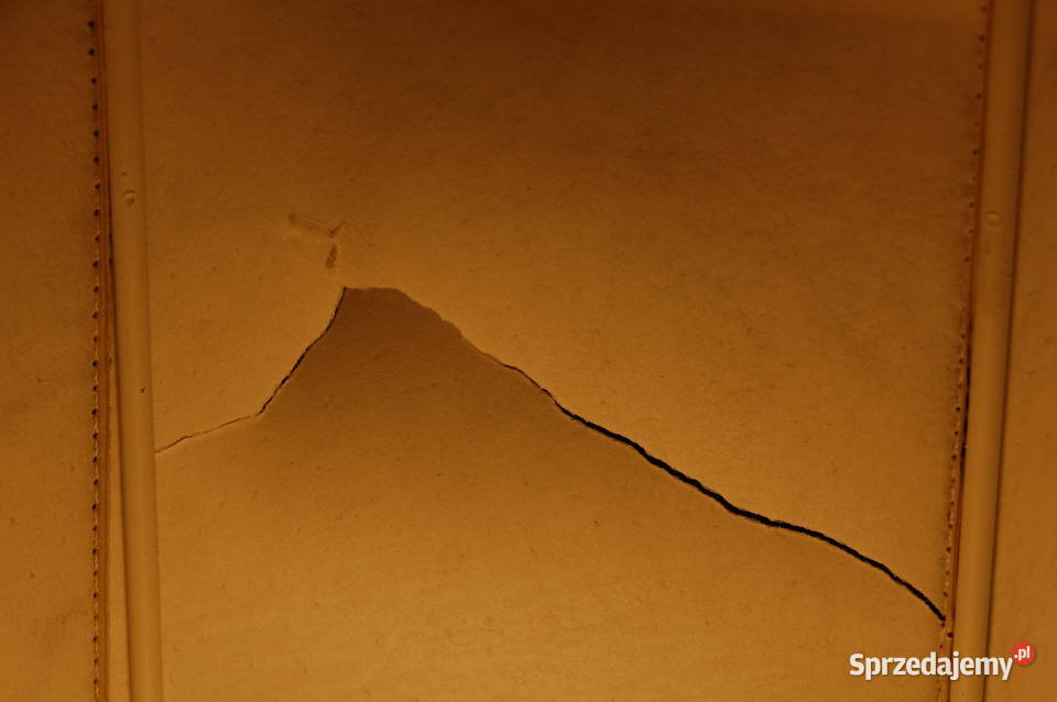 Mosiężna lampa stołowa mosiądz pergaminowy Lublin