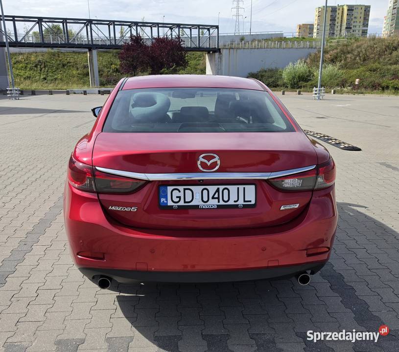 Mazda 6 20 165 SkyPASSION IELoop generacja GJ Zarejestrowany w Polsce Gdańsk
