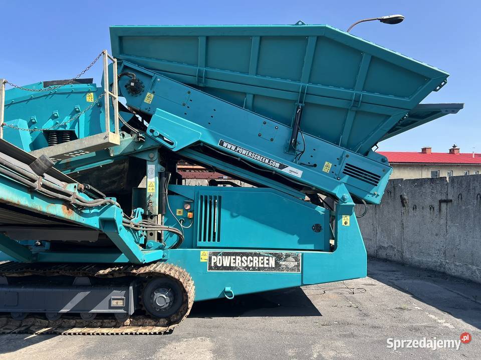 Przesiewacz Powerscreen Warrior 1400 Zator