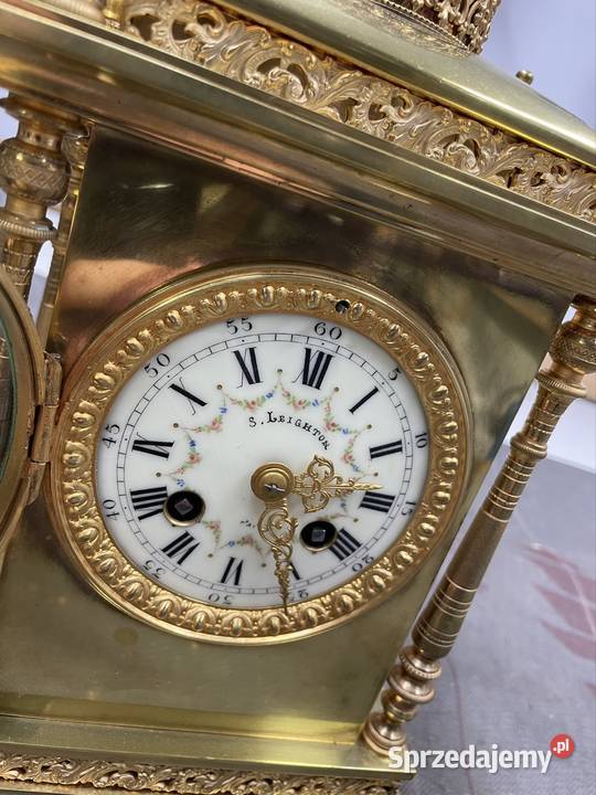 Piękny francuski zegar z mojej kolekcji sprawny