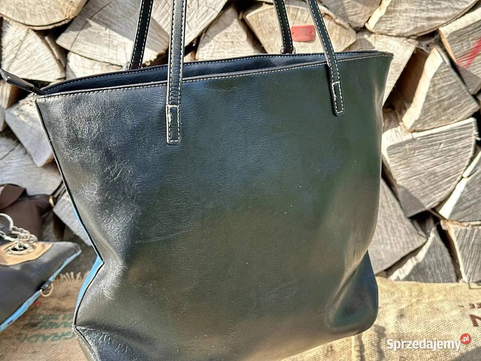 Duża torebka ręcznie malowana Hand Made Warszawa sprzedam