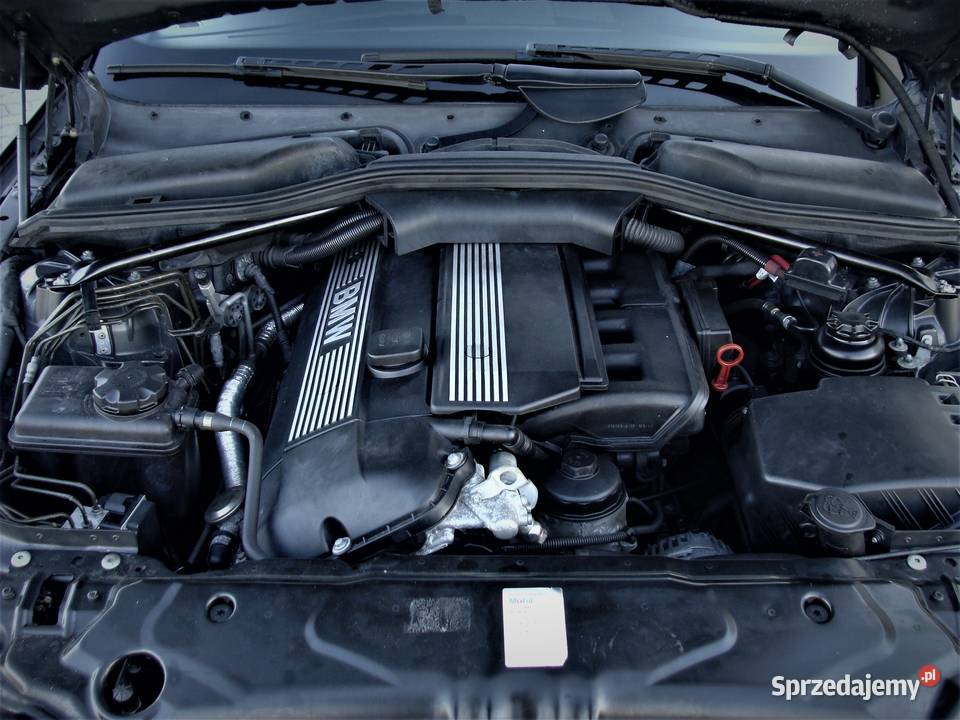 BMW e60 231 manual brązowe skóry M54 sprowadzony aluminiowe felgi Radom