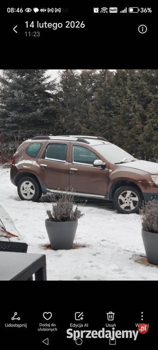 Dacia duster 2010 15 dci sprawny Dacia Warszawa sprzedam