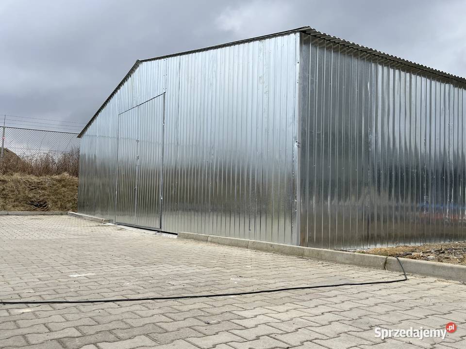 Garaż blaszak ocynk blacha Mińsk Mazowiecki