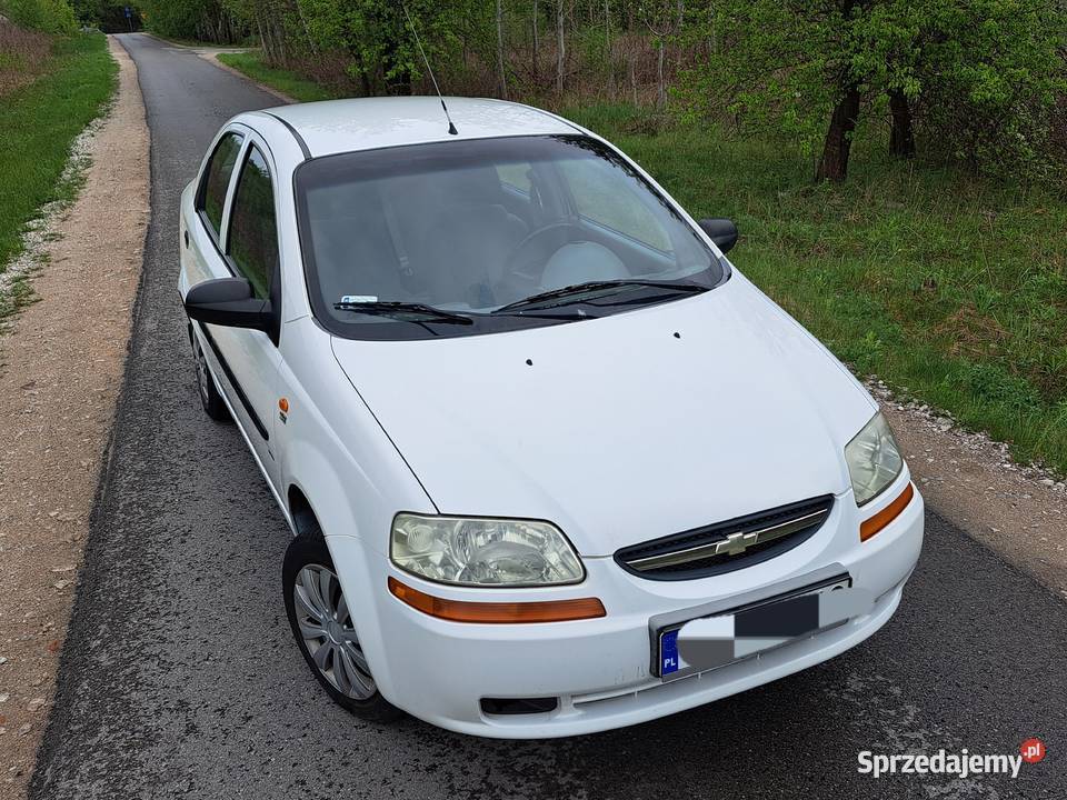 Sprzedam Szevrolet Aveo 14 8v benzyna 2004r 110 Aveo mazowieckie Żyrardów
