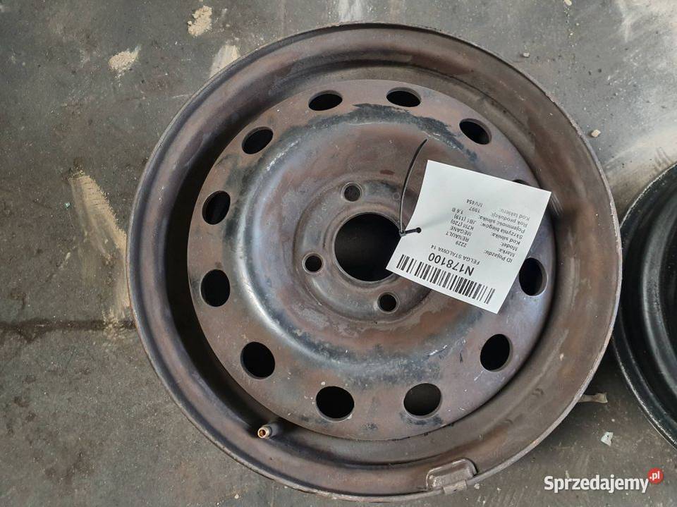 FELGA STALOWA 14 RENAULT MEGANE osobowe Lipno