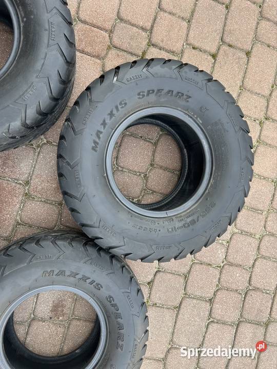 Opony Quad komplet 4 sztuki 10 szosowe 2016 stan Maxxis Olszewka sprzedam