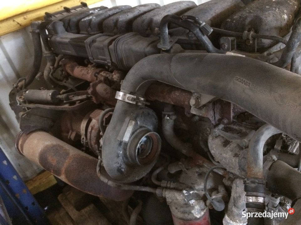 Silnik Blok Wał Turbo Głowica Scania R 420 ciężarowe Części Maszewo