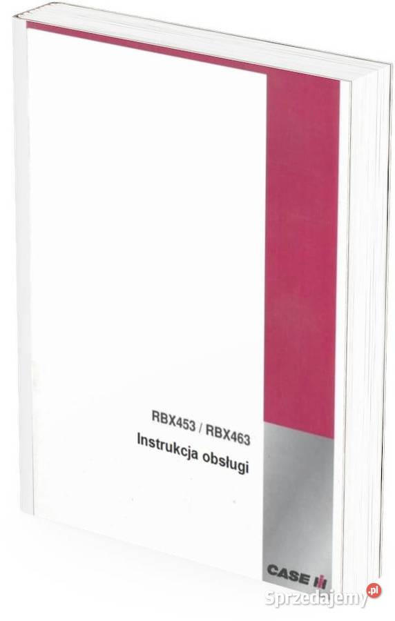 Case RBX Instrukcja katalog obsługi napraw Pozostałe Szamotuły