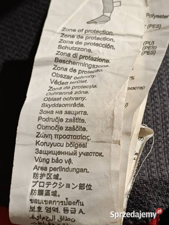 ochraniacze na piszczele i stopy przeznaczone do wielkopolskie Poznań