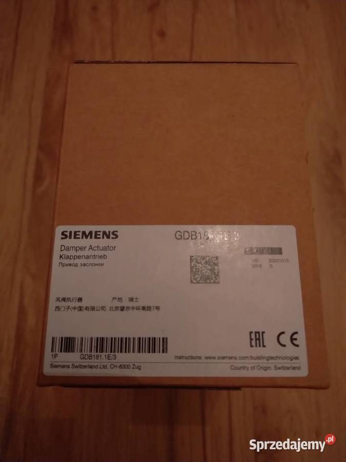 Kompaktowy regulator z siłownikiem SIEMENS Chojnice sprzedam