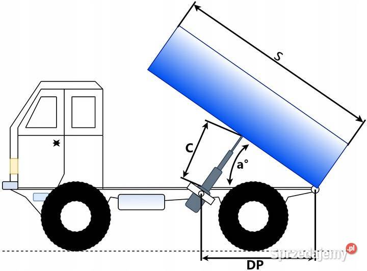 SIŁOWNIK HYDRAULICZNY HL 60118011 ZABEZPIECZENIE nieuszkodzony Solec Kujawski sprzedam