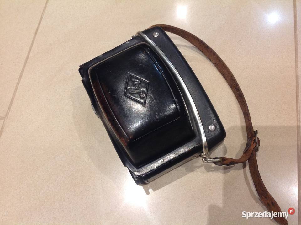 Stary Aparat fotograficzny AGFA skórzane etui Nowa Sól