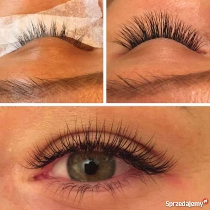 Przedłużanie zagęszczanie rzęs metodami 11 2D Usługi Zielona Góra