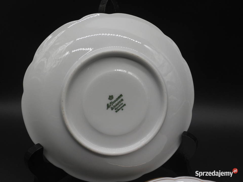 Talerzyki podstawki 2 SELTMANN WEIDEN Porcelana i szkło Raszków sprzedam