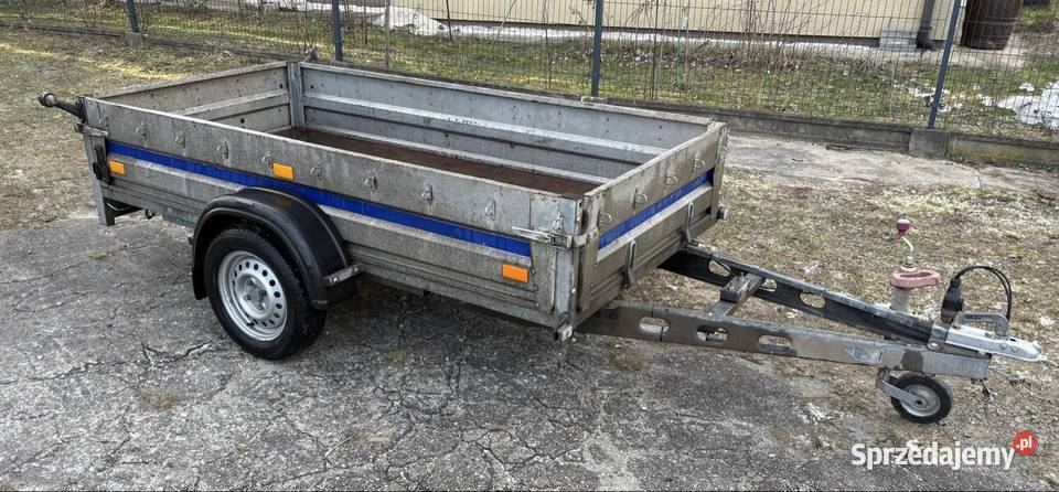 Przyczepka Wiola W600 750 burtowe małopolskie Kraków