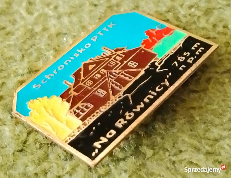 Wpinka Schronisko PTTK Na Równicy 785 m npm PRL Katowice