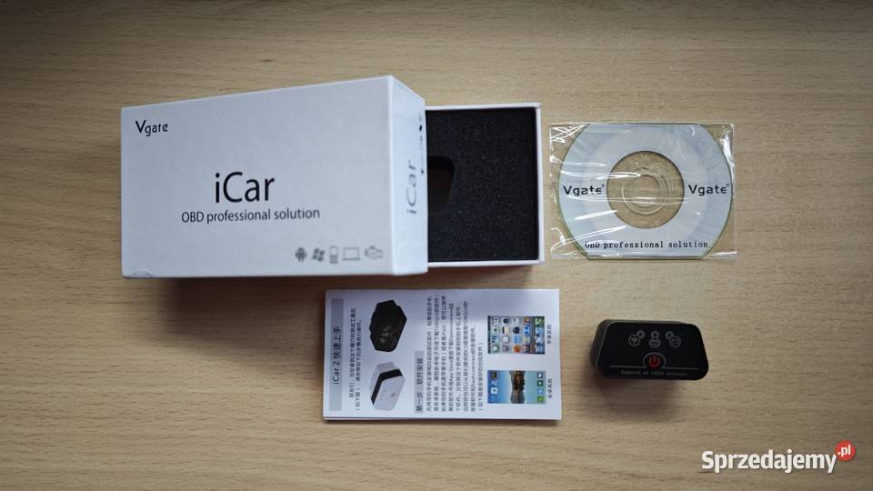 Interfejs diagnostyczny OBD2 ELM 327 Vgate iCar Białystok sprzedam