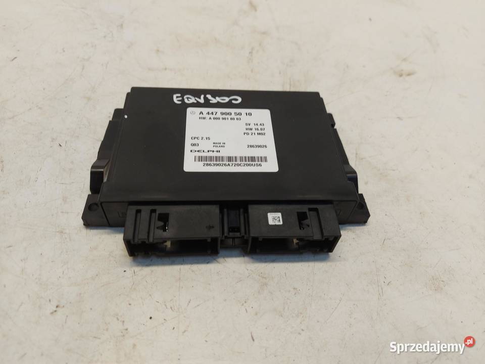Mercedes EQV w447 Vklasa moduł sterownik skrzyni