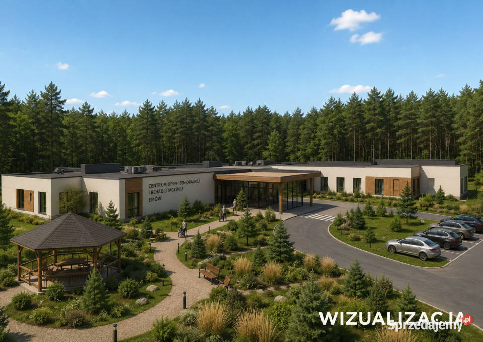 Wiązowna działka inwestycyjna pod usługi S17 Emów sprzedam