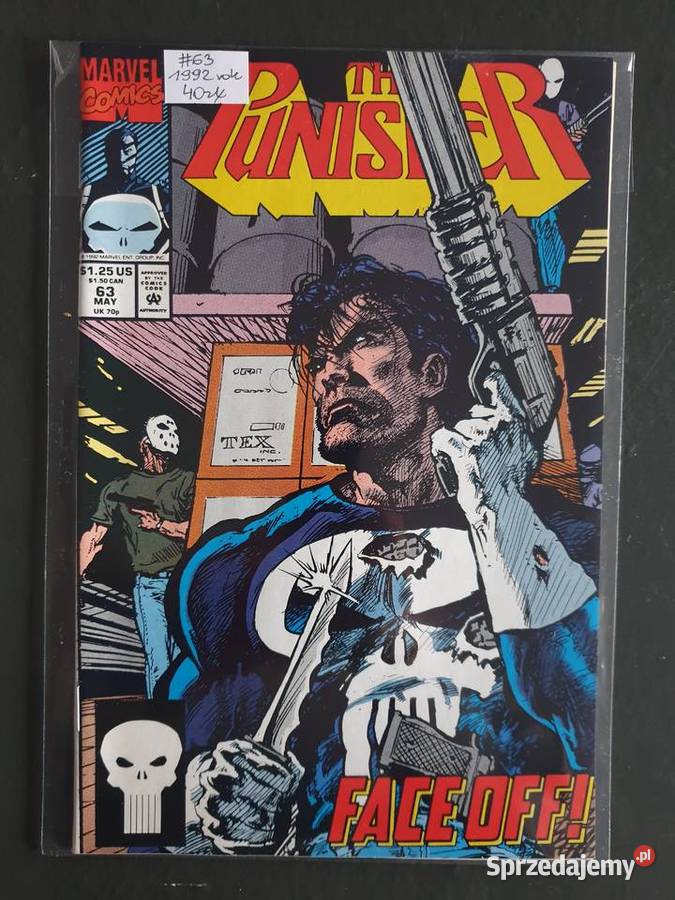 The Punisher zestaw 9 oryginalnych komiksów pomorskie Gdynia