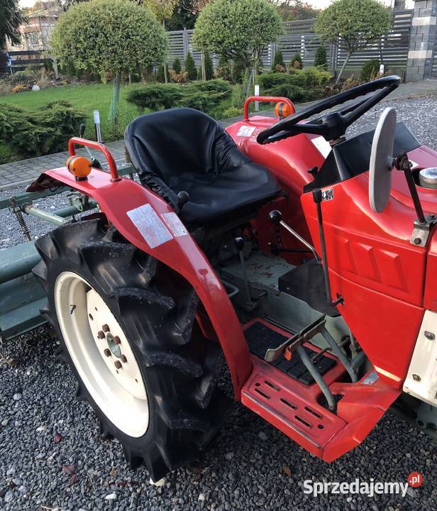 Traktorek 4x4 Yanmar YM1610D z glebogryzarką Kraśnik