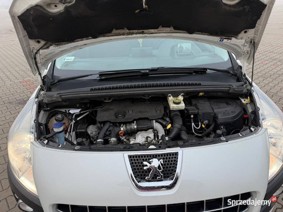 Peugeot 3008 biała perła zadbany świeżo serwisie 1560cm3 Września