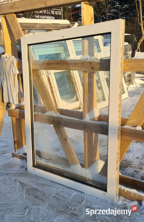 OKNA KacprzaK Witryna FIX 97x124 Używany TRAPEZ Lublin