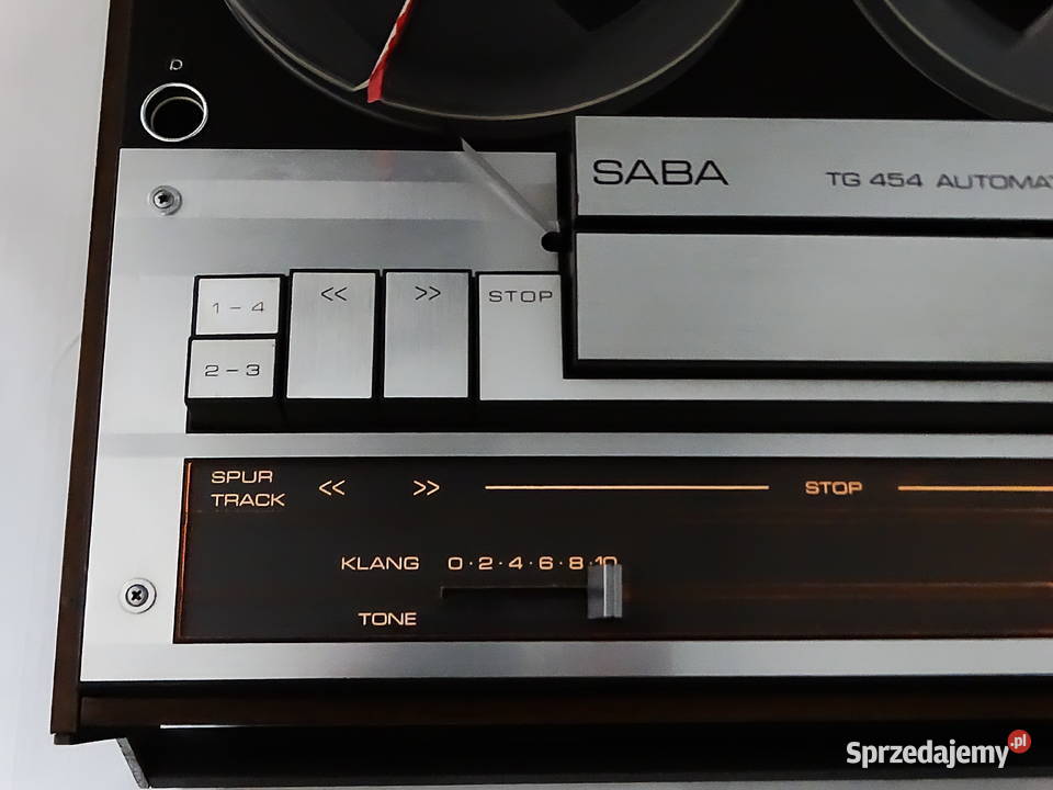 Magnetofon szpulowy SABA TG 454 H
